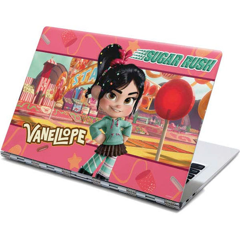 Disney Wreck-it Ralph Vanellope Sugar Rush Yoga 910 2-in-1 14in Touch-Screen Skin